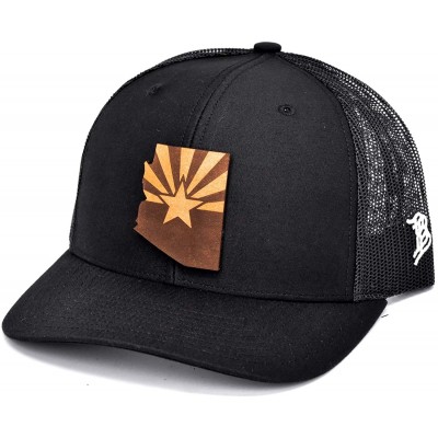 Baseball Caps The 48 Curved Trucker - Brown/Tan - C718IGR09GM $24.61