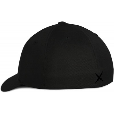 Baseball Caps Spartan Warrior Molon Labe Military Baseball Hat - Black/Black - C812JA7BK8P $18.53