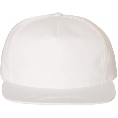 Visors Classics Snapback Cap - 6502 - White - CF188Z02YY8 $9.85