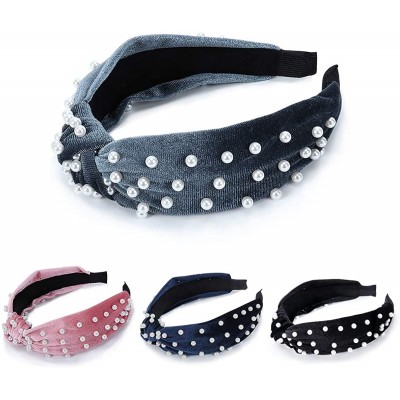 Headbands Knot Headband Headbands Elastic Accessories - headband-A - CW18W6WQOYA $13.49