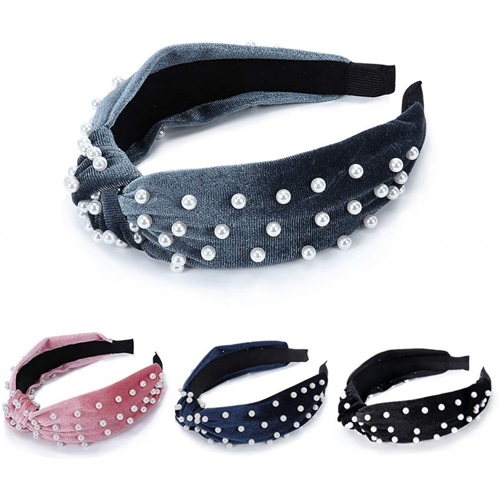 Headbands Knot Headband Headbands Elastic Accessories - headband-A - CW18W6WQOYA $13.49