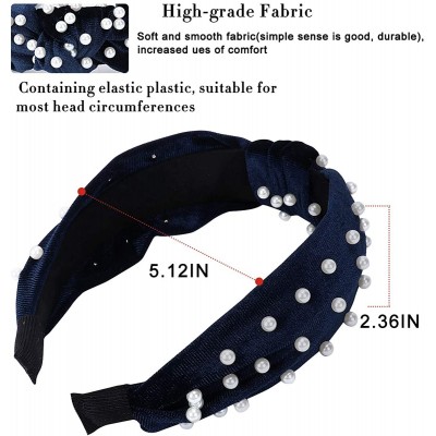 Headbands Knot Headband Headbands Elastic Accessories - headband-A - CW18W6WQOYA $13.49