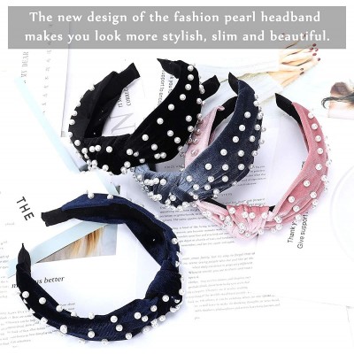 Headbands Knot Headband Headbands Elastic Accessories - headband-A - CW18W6WQOYA $13.49