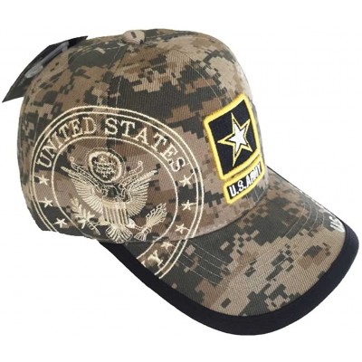 Baseball Caps U.S. Military Army Cap Officially Licensed Sealed - Camouflage - CS11XUUXDFX $17.10