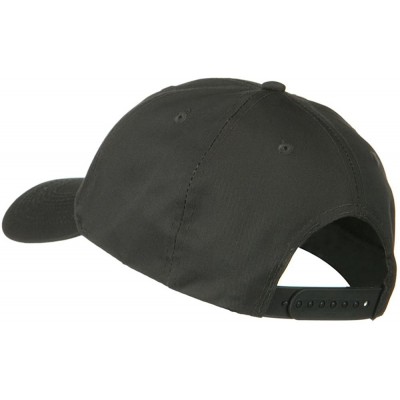 Baseball Caps Solid Cotton Twill Low Profile Snap Cap - Charcoal Grey - Charcoal - CP11918IE4X $9.88