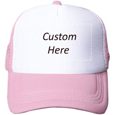 Baseball Caps Custom Hat- Customize Your Own Text Photos Logo Adjustable Back Baseball Cap for Men Women - CV18LH2SSOQ $8.34