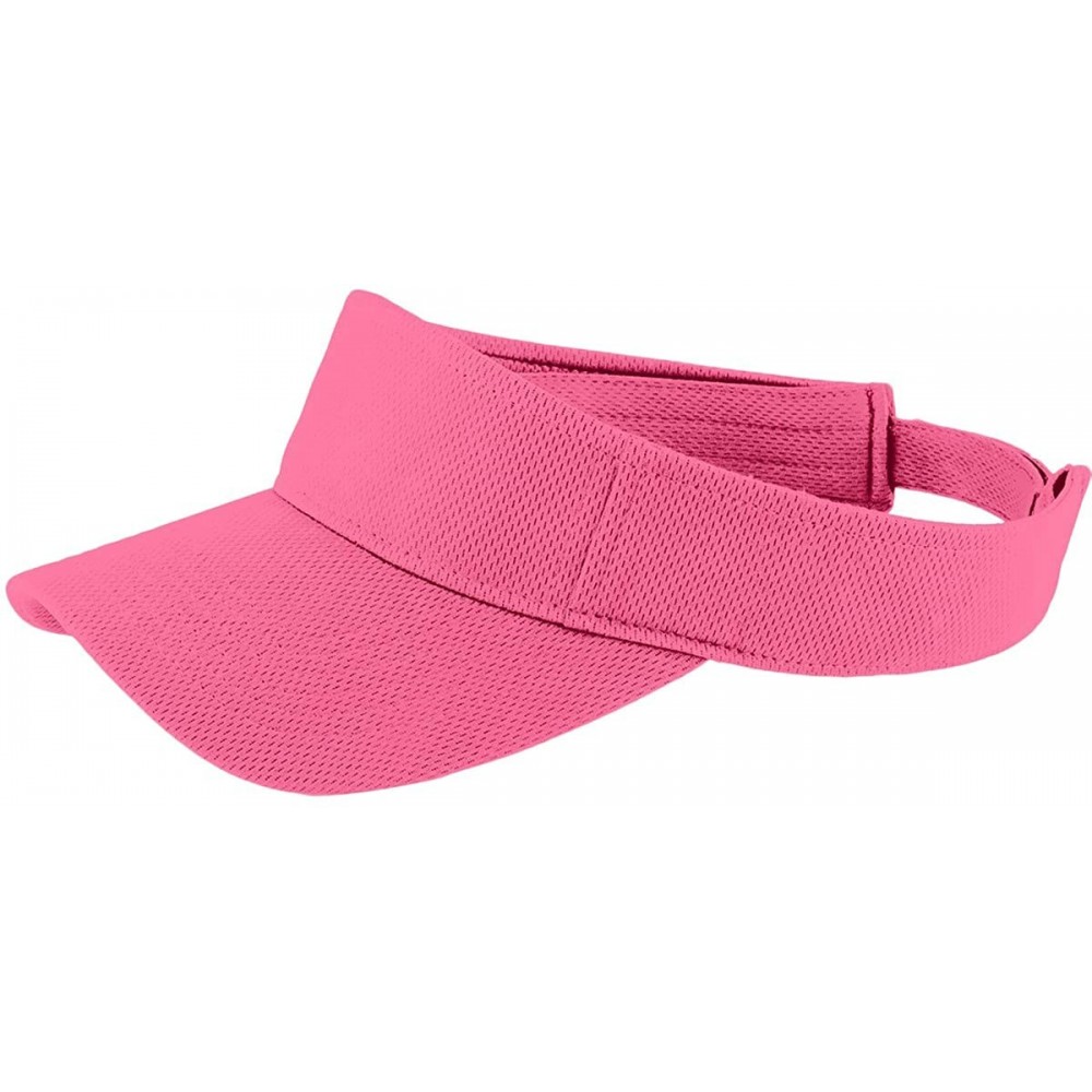 Visors Men's PosiCharge RacerMesh Visor - Bright Pink - CB1260AX245 $8.52