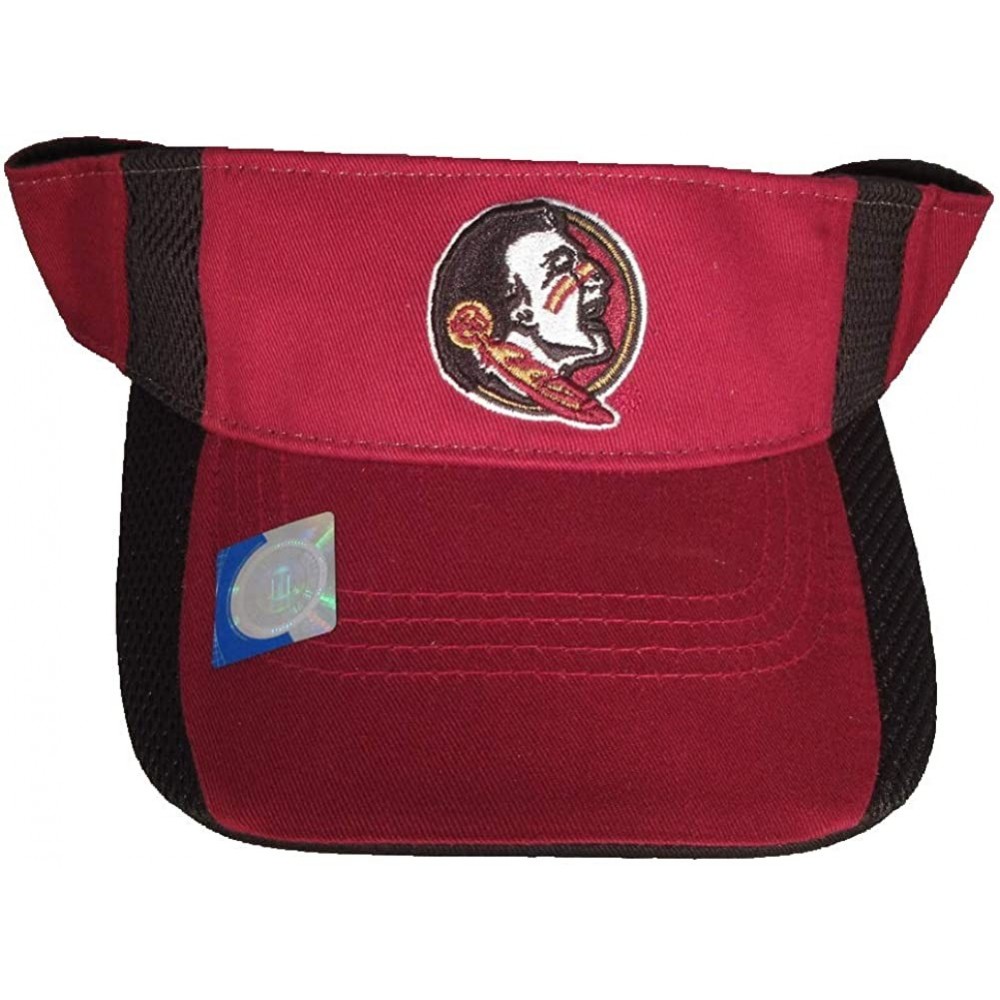 Visors FSU Florida State Seminoles Interception Visor Maroon - CA18HEO6KRT $10.44