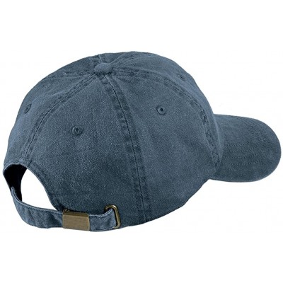 Baseball Caps Dolphin Embroidered Animal Series Low Profile Washed Cotton Cap - Navy - C312I2JKDGD $19.63