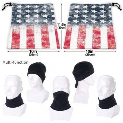 Balaclavas Flag of The United States Microfiber Neck Warmer Windproof Dust Proof Mouth Face Mask Magic Scarf Balaclava - 1 - ...