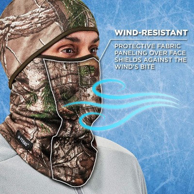 Balaclavas N Ferno 6823 Balaclava Wind Resistant - Camo - CS12MJE7XQF $20.75