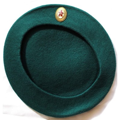 Berets Soviet Army Original Military Female Officer Beret. Turquoise - CW186LOGQLI $21.76