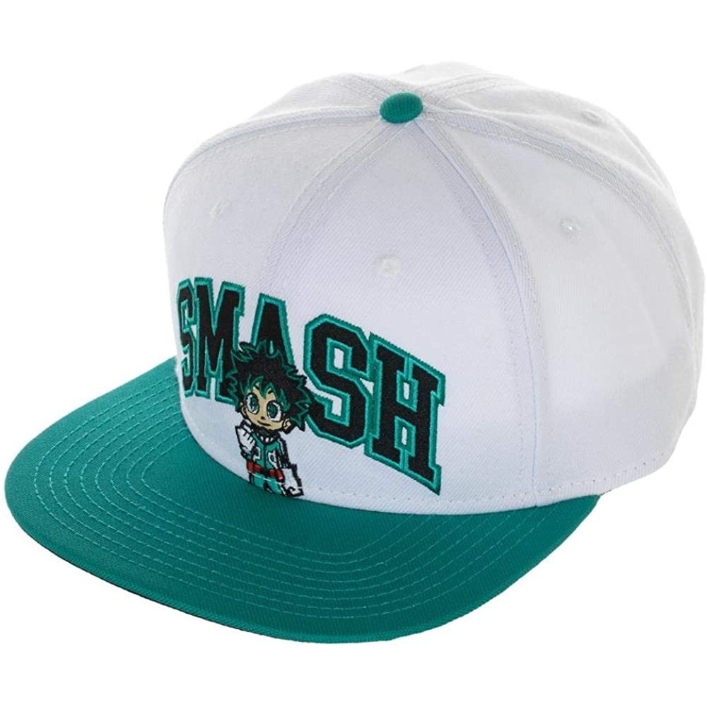 Baseball Caps My Hero Academia Smash Collegiate Snapback Hat - CY18UAQ64QI $18.70