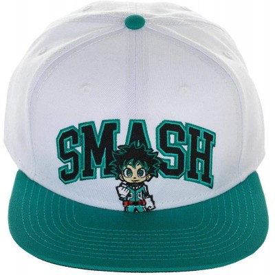 Baseball Caps My Hero Academia Smash Collegiate Snapback Hat - CY18UAQ64QI $18.70