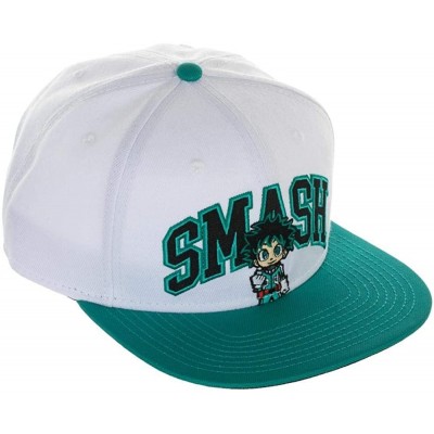 Baseball Caps My Hero Academia Smash Collegiate Snapback Hat - CY18UAQ64QI $18.70
