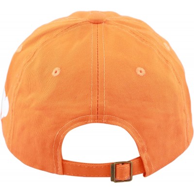 Baseball Caps Premium Quality Bling Bling Shiny `Sexy` Cotton Baseball Cap - Orange - CW12KC4VRAV $16.03