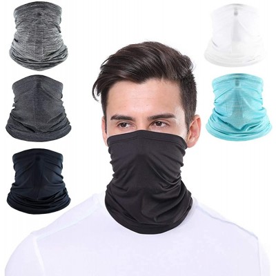 Balaclavas Neck Gaiter Face Scarf Mask Dust UV Protection Face Cover Wind Bandana Balaclava Fishing Cycling for Men Women - C...