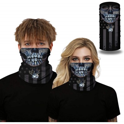 Balaclavas Face Bandanas for Sports- Outdoors- Sport Headband Neck Gaiter - Clown Series - C5198A4IXTS $27.53