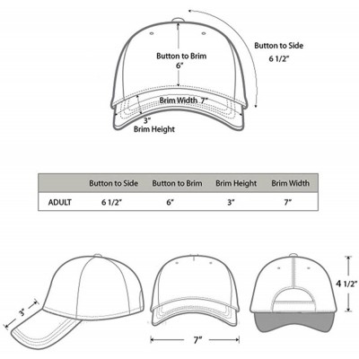 Baseball Caps 2pcs Baseball Cap for Men Women Adjustable Size Perfect for Outdoor Activities - Red/Red - CI195CY9200 $12.06