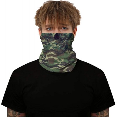 Balaclavas 3D Seamless Face Mask Rave Bandana for Men Women Neck Gaiter Scarf Dust Wind Balaclava Headwear - CD197TYR0IQ $11.24