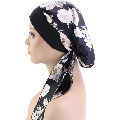 Skullies & Beanies Vintage Elastic Cotton Turbans Multifunction - M - C718T6IZC60 $8.79