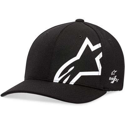 Baseball Caps Men's Corp Shift Sonic Tech Hat - Black/White - CT18OI4DIUC $23.11