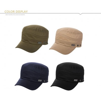 Baseball Caps Military Baseball Adjustable - CA18WQHM2T4 $17.13