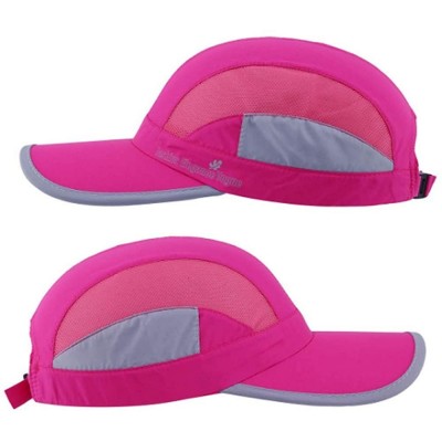 Baseball Caps Lightweight Running Waterproof Baseball Protection - Rose Red - CM18EXCOKSS $10.47