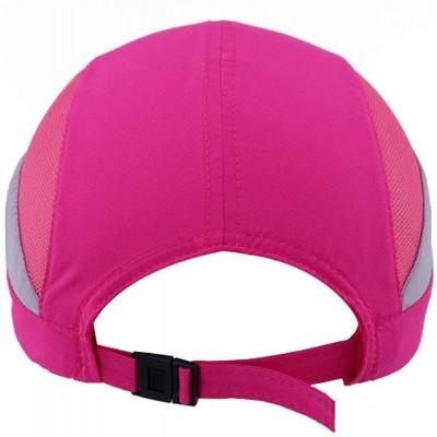 Baseball Caps Lightweight Running Waterproof Baseball Protection - Rose Red - CM18EXCOKSS $10.47