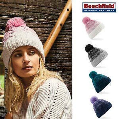 Skullies & Beanies Unisex Ombre Styled Beanie - Lavender/French Navy - CT188M2XG4S $9.38