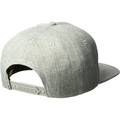 Baseball Caps Men's Sheridan Flat Bill Cap - Heather Grey - CO1803GL5DC $24.20