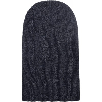 Skullies & Beanies Men's Rib Knit Beanie Hats for Winter - Dark Grey - CK187AHUHIX $11.29