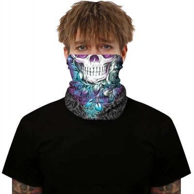 Balaclavas Face Cover Bandanas for Dust- Seamless Neck Gaiter- Headwrap- Balaclava- Helmet Liner - 12 - CI197XWIKMS $9.66