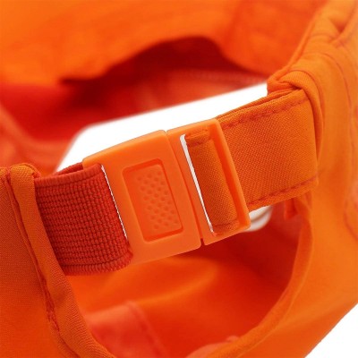 Sun Hats Neck Face Flap Outdoor Cap UV Protection Sun Hats Fishing Hat Quick-Drying UPF50+ - Orange - CE199QMHS43 $13.86