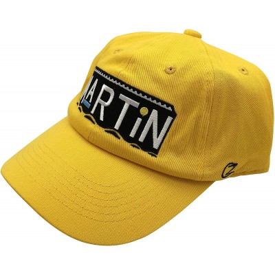 Baseball Caps Dad Hat Baseball Cap Unconstructed Adjustable Dad Hats for Men Embroidery Hat - Yellow - CV187WL2IQ2 $15.55