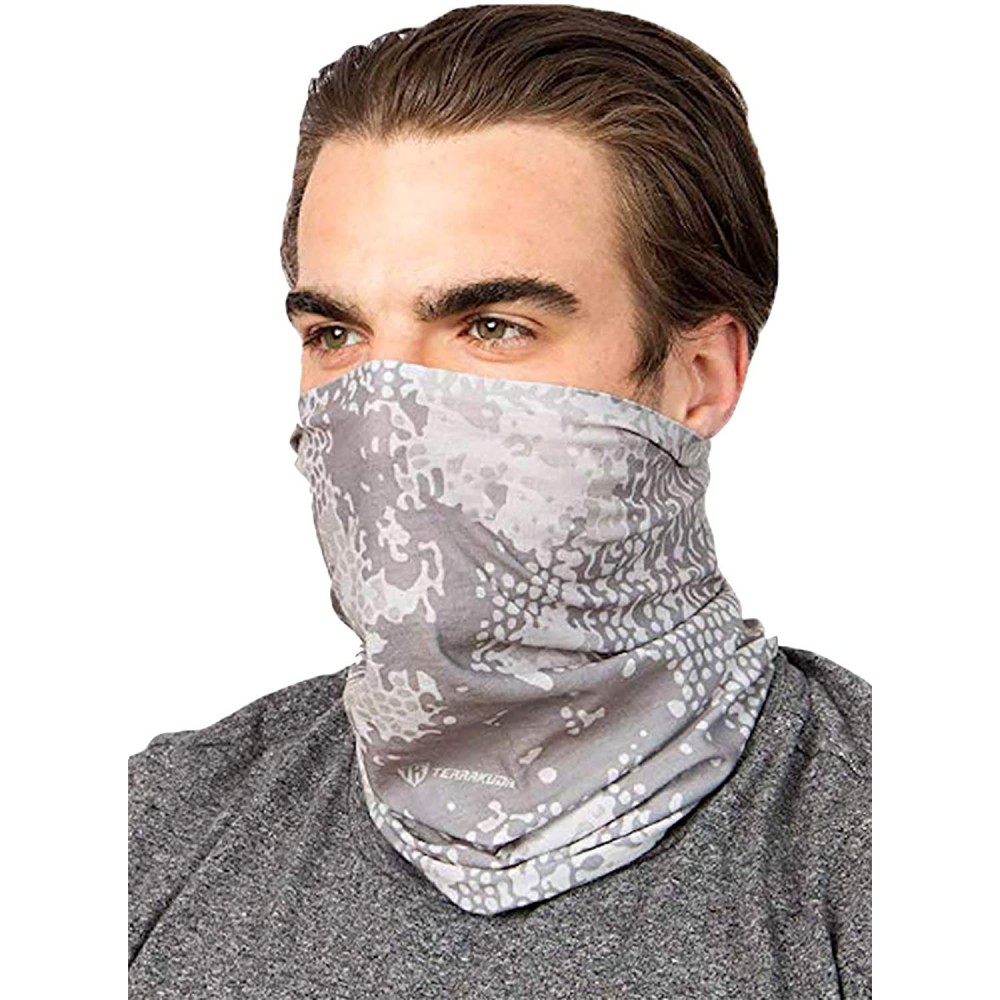 Balaclavas Bandana Neck Gaiter Scarf Breathable Headwear Cover Balaclava Head Buff Scarf - Blue - CE198S47T3W $10.36