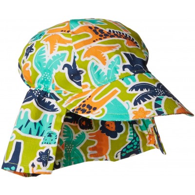 Sun Hats Unisex Baby Upf 50 Plus Original Flap Hat - Zoo Mania - C011UT3GJ3R $13.92