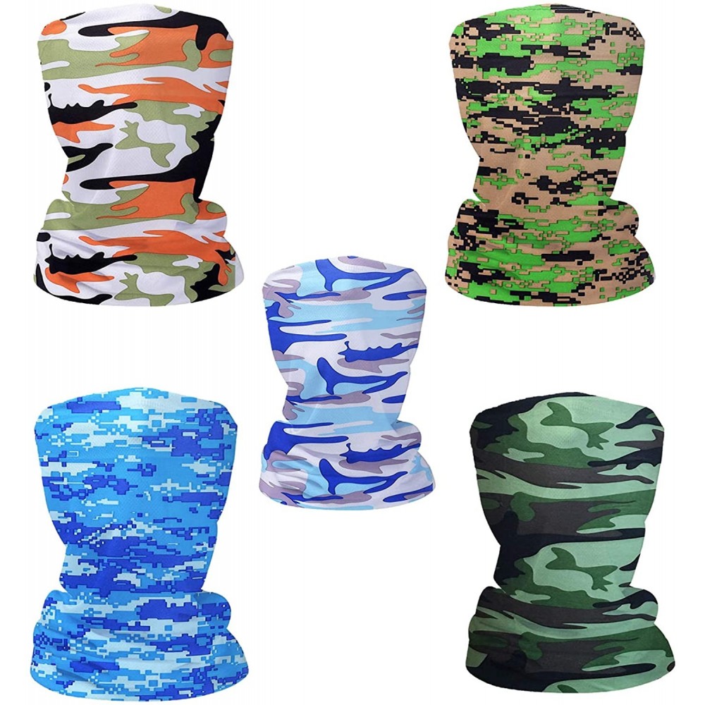 Balaclavas Bandanas Headwear Seamless Headwrap Balaclava - A1 - C818W56H28U $23.17