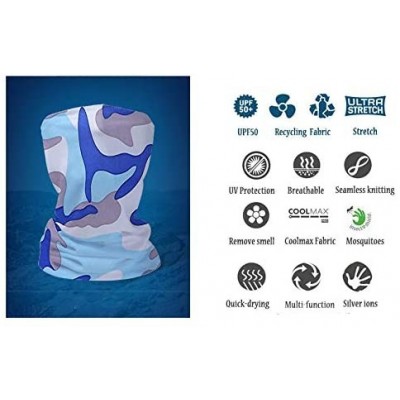Balaclavas Bandanas Headwear Seamless Headwrap Balaclava - A1 - C818W56H28U $23.17