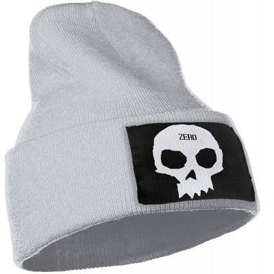 Skullies & Beanies Mens & Womens Zero Skateboards Single Skull Skull Beanie Hats Winter Knitted Caps Soft Warm Ski Hat Navy -...