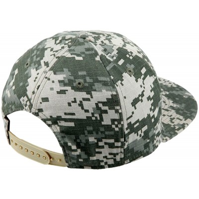 Baseball Caps Unisex Snapback Hat-3D Camo Leaves Printed Outdoor Hunting Flat Brim Baseball Cap - 032-us Acu Digital Camo - C...