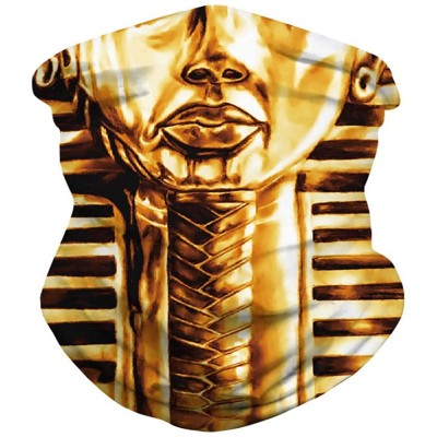 Balaclavas Camouflage American Flag Print Balaclava Bandana Neck Gaiter Scarf Headband - Egyptian Pharaoh - CZ199XEW38I $13.16
