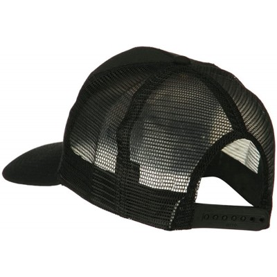 Baseball Caps 82nd Airborne Military Patched Mesh Cap - Black - CF11Q3SOAT1 $18.66