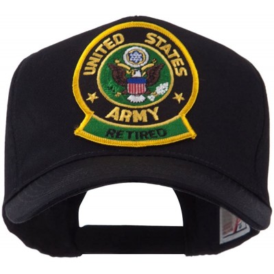 Baseball Caps Retired Embroidered Military Patch Cap - Army Retired - C211FITNN81 $20.79