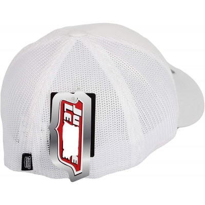 Baseball Caps Superman Shield Embroidery Baseball Cap Mesh Hat ACM1206 - White - CJ18UKE9IZE $28.72