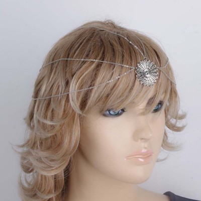 Headbands Bohemia Hair Accessories Goldn Flowers Disk Headbands for Women and Girls. - CE185382M2U $11.62