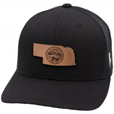 Baseball Caps Midnight 37 Curved Trucker - Brown/Tan - CA18IGR8X4S $32.25