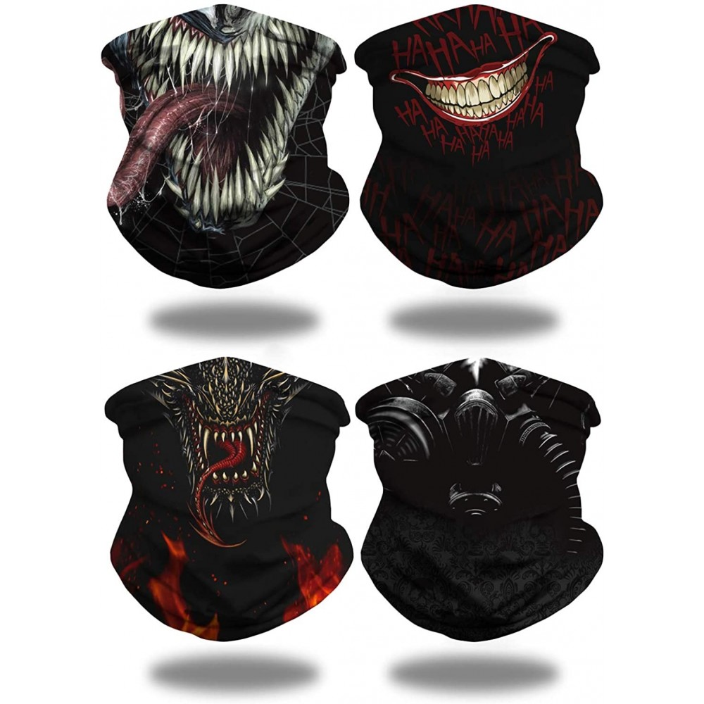 Balaclavas Face Bandanas for Sports- Outdoors- Sport Headband Neck Gaiter - Monster Series - CG198E6D3RE $17.37