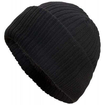 Skullies & Beanies Warm Oversized Chunky Soft Oversized Cable Knit Slouchy Beanie Winter Warm Knit Hat Skull Cap - Black 4 - ...