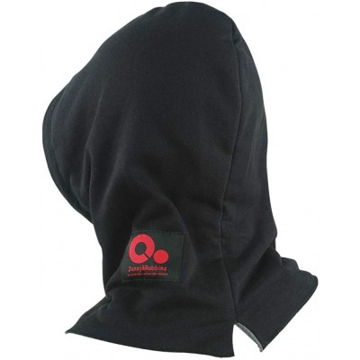 Balaclavas Tactical Balaclava Ninja Full Face Mask Winter Gear Windproof Fleece Lined Hood Hat - Black - CK18AQ4XGZU $19.13